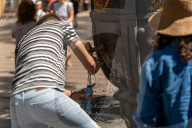 Barcelona - First heat wave of the summer in Spain