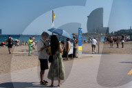 Barcelona - First heat wave of the summer in Spain