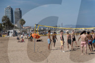 Barcelona - First heat wave of the summer in Spain