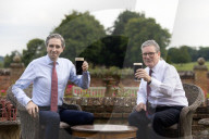 Prime Minister Keir Starmer meets Irish Taoiseach at Chequers in Aylesbury, UK.