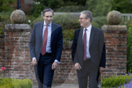 Prime Minister Keir Starmer meets Irish Taoiseach at Chequers in Aylesbury, UK.
