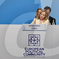Giorgia Meloni al Vertice della Comunit&#xe0; politica europea al Blenheim Palace a Woodstock,
Giorgia Meloni al Vertice della Comunit&#xe0; politica europea al Blenheim Palace a Woodstock,