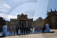 Giorgia Meloni al Vertice della Comunit&#xe0; politica europea al Blenheim Palace a Woodstock,
Giorgia Meloni al Vertice della Comunit politica europea al Blenheim Palace a Woodstock,