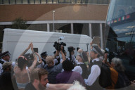 Protest outside London courthouse during sentencing of climate activists