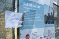 Parco delle Cave, Complesso residenziale Lac. Sequestro del cantiere