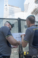 Parco delle Cave, Complesso residenziale Lac. Sequestro del cantiere