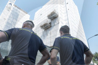 Parco delle Cave, Complesso residenziale Lac. Sequestro del cantiere