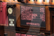 Roma, Camera dei Deputati - voto finale di conversione in legge del DL semplificazione edilizia 
