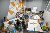 Educational centre opens for children displaced by Russian invasion of Ukraine