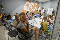Educational centre opens for children displaced by Russian invasion of Ukraine