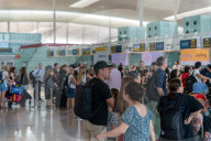 Barcelona, Chaos at airports due to the CrowdStrike program