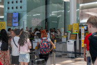 Barcelona, Chaos at airports due to the CrowdStrike program