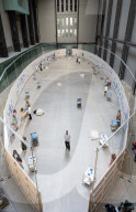 UNIQLO Tate Play: Oscar Murillo: The flooded garden at Tate Modern,  London, UK