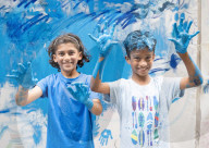 UNIQLO Tate Play: Oscar Murillo: The flooded garden at Tate Modern,  London, UK
