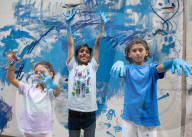 UNIQLO Tate Play: Oscar Murillo: The flooded garden at Tate Modern,  London, UK