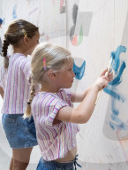 UNIQLO Tate Play: Oscar Murillo: The flooded garden at Tate Modern,  London, UK