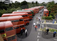 Routemaster 70 event, London, UK.