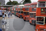 Routemaster 70 event, London, UK.