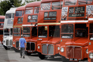 Routemaster 70 event, London, UK.