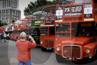 Routemaster 70 event, London, UK.
