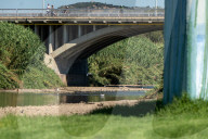 Toxic spill affects the Besos River