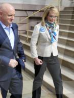 Gabby Gifford campaigns against gun violence 