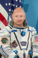 Astronauts begin year in space