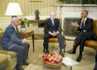 Obama meets astronaut Scott Kelly