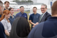 Prime Minister Keir Starmer visits Farnborough Airshow