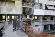 Scampia, Napoli - Crollo di una passerella pedonale almeno 2 morti e 13 feriti