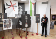 Peter Kennard: Archive of Dissent exhibition at the Whitechapel Gallery, London, UK.