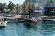 Barcelona - One month to the America's Cup, the facilities and the boats.