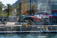 Barcelona - One month to the America's Cup, the facilities and the boats.