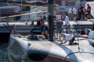 Barcelona - One month to the America's Cup, the facilities and the boats.
