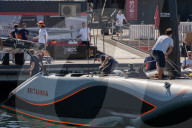 Barcelona - One month to the America's Cup, the facilities and the boats.