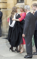 Crown Princess Elisabeth of Belgium at Oxford graduation
