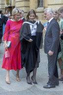 Crown Princess Elisabeth of Belgium at Oxford graduation