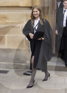Crown Princess Elisabeth of Belgium at Oxford graduation