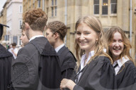 Crown Princess Elisabeth of Belgium at Oxford graduation