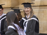 Crown Princess Elisabeth of Belgium at Oxford graduation