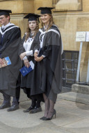 Crown Princess Elisabeth of Belgium at Oxford graduation