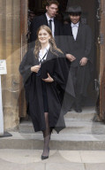 Crown Princess Elisabeth of Belgium at Oxford graduation