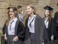 Crown Princess Elisabeth of Belgium at Oxford graduation
