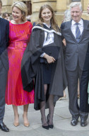 Crown Princess Elisabeth of Belgium at Oxford graduation