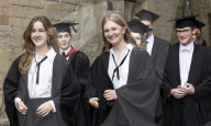 Crown Princess Elisabeth of Belgium at Oxford graduation