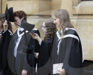 Crown Princess Elisabeth of Belgium at Oxford graduation