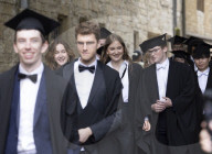 Crown Princess Elisabeth of Belgium at Oxford graduation