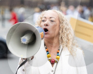 No Child Left Behind Free School Meals Rally in Parliament Square, London, UK