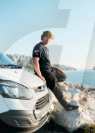 From living in a van to Olympics contender: GB windsurfer Sam Sills