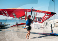 From living in a van to Olympics contender: GB windsurfer Sam Sills